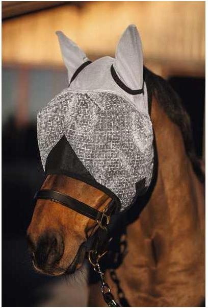 Actual product image Kerbl Fly mask with ear protection