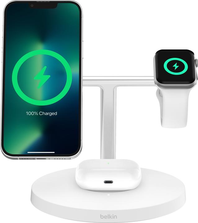 Actual product image Belkin Boost Charge Pro Qi2 3in1 (15 W)
