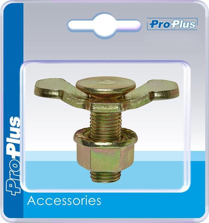 Produktbild ProPlus Stud Fitting Double mit Bolzen 3/8 im Blister"
