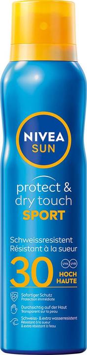 Produktbild NIVEA Sun UV Dry Protect Sport Sprühnebel (Sonnenspray, SPF 30, 200 ml, 190 g)