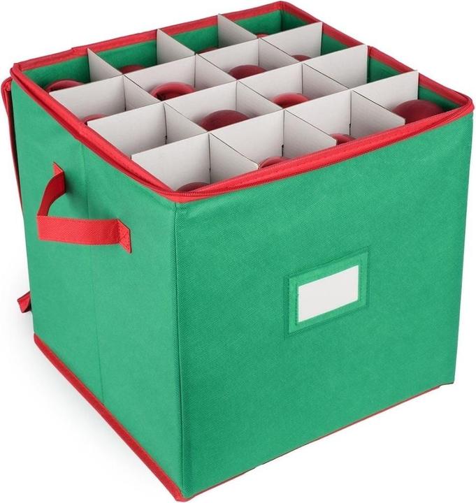 Actual product image Hermex Aufbewahrungsbox für Christbaumkugeln Aufbewahrungstasche Sortierbox (33 l)