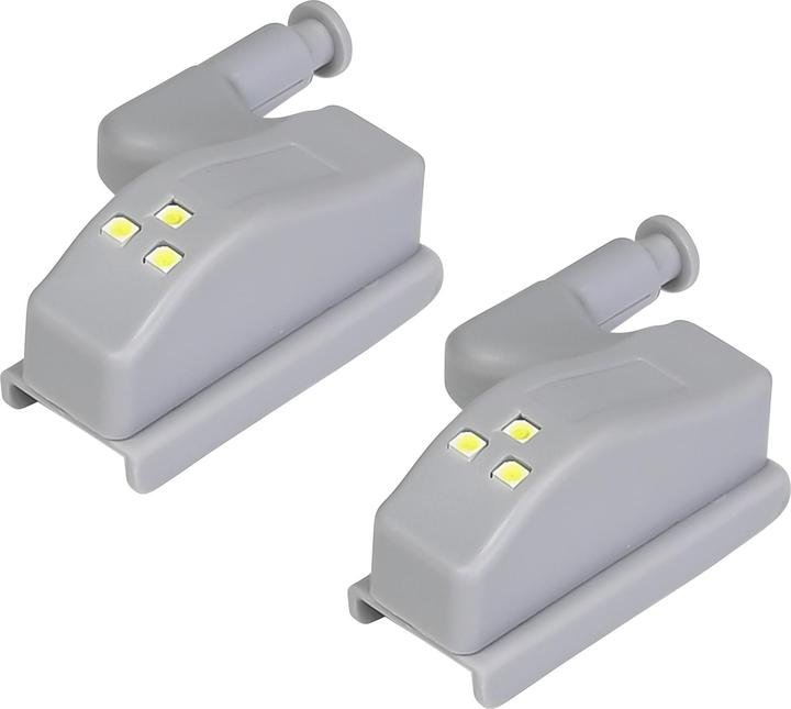 Produktbild Casativo Automatische Schrankscharnier-Beleuchtung, grau, 2-tlg.