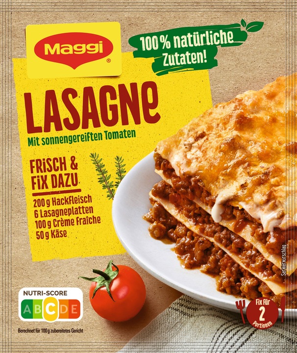 Actual product image Maggi FIX lasagne (30 g)