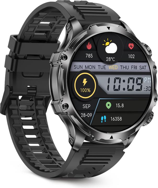 Produktbild KSIX Smartwatch Venture, Schwarz