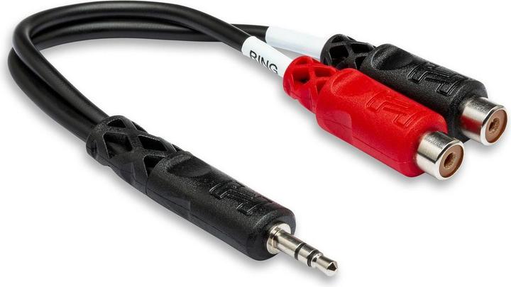 Actual product image Hosa YRA-154 (0.10 m, Cinch Cables)