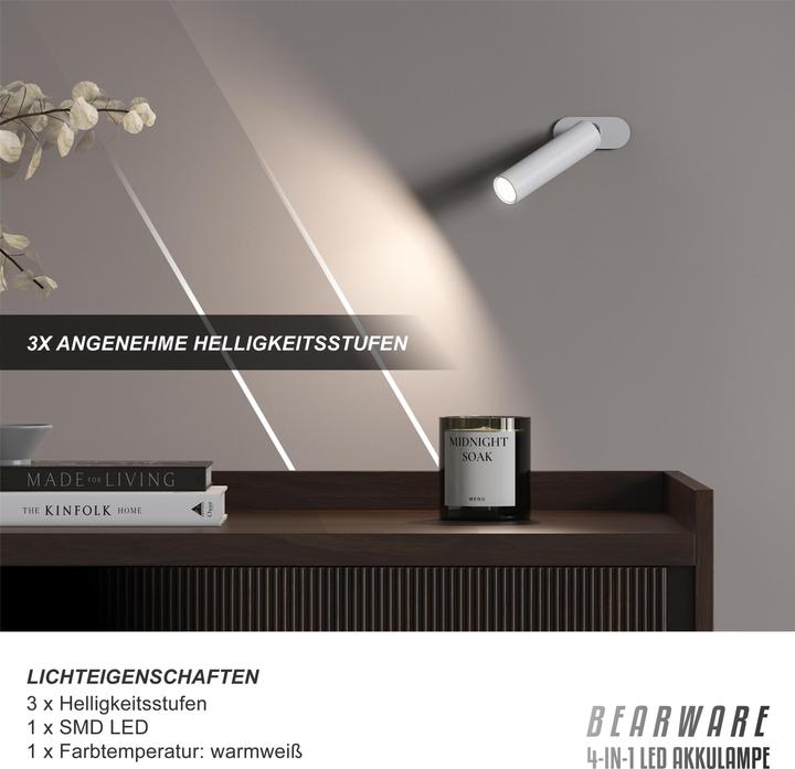 Actual product image Bearware Desk lamp 4in1