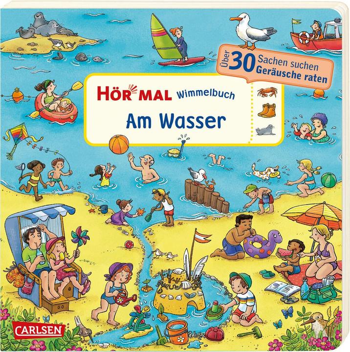 Actual product image Hör mal (Soundbuch): Wimmelbuch: Am Wasser (German)