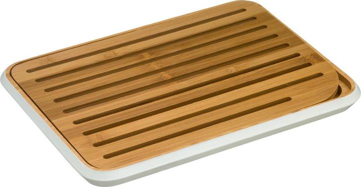 Actual product image Pebbly Bread cutting board, white, 25x35 cm