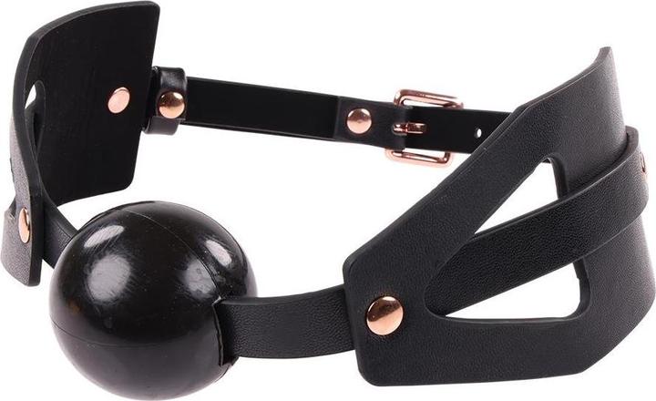 Produktbild Sportsheets Sex And Mischief Brat Ball Gag Black 24 cm