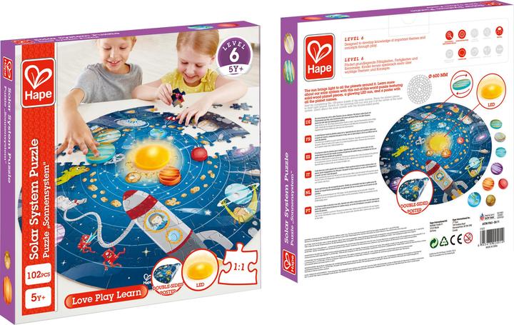 Produktbild Hape Sonnensystem (102 Teile)