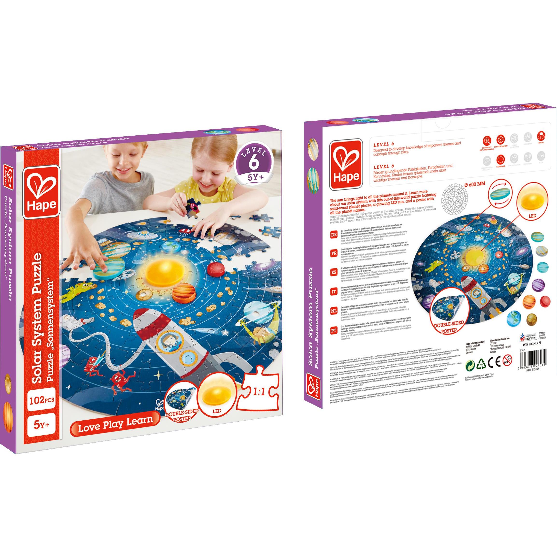 Hape Sonnensystem (102 Teile)