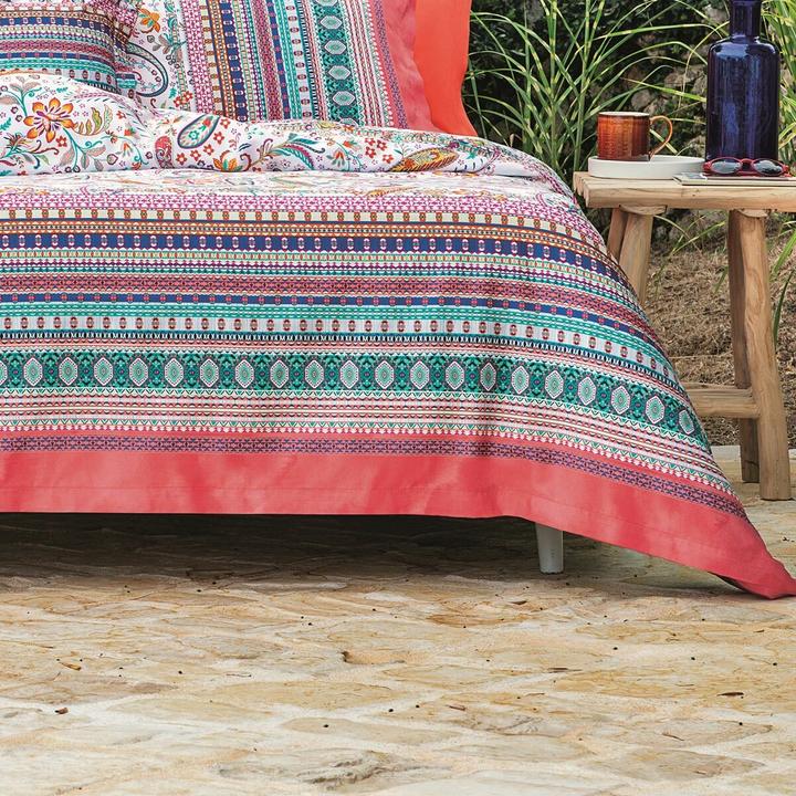 Actual product image Bassetti Maco satin bed linen Burano R1 (Duvet cover, 80 x 80 cm, 155 x 220 cm)