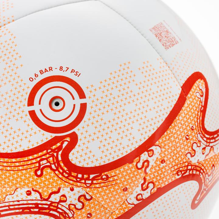 Produktbild Kipsta Beachsoccer Hybridball Light Grösse 5 - weiss/orange (5)