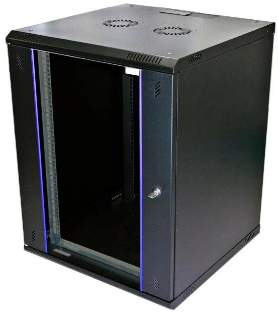 Actual product image Wirewin Wall cabinet 600X450X12U Pro 2nd Gen FP 19 / 12U / Black (12 RU, 19 inch rack)