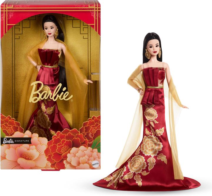 0 Lunar New Year Barbie-Puppe