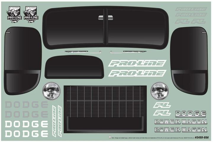 Image du produit Proline Carrosserie Dodge Power Wagon 1946 noire, 1:10