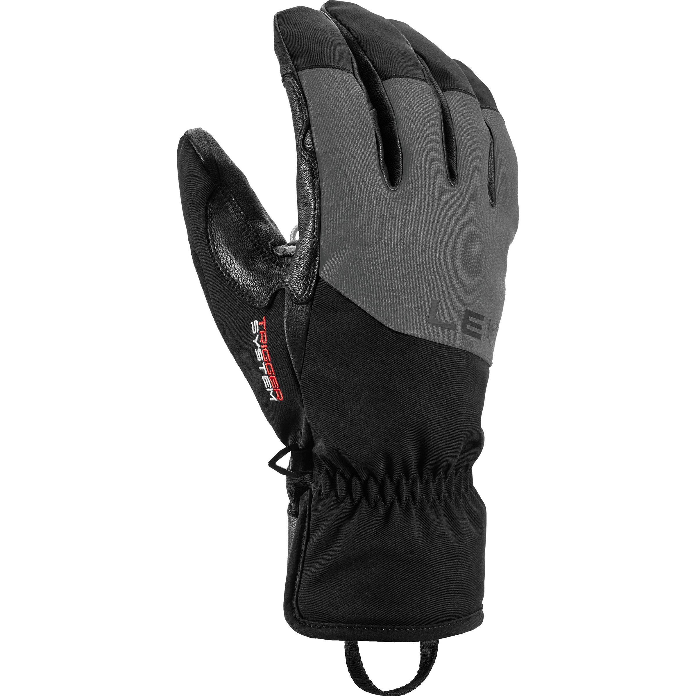 Leki, Herren, Handschuhe, Pegas 3D GTX, Schwarz, (M)