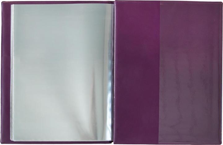 Actual product image Idena Certificate folder A4 12 pockets purple (A4, 1x)
