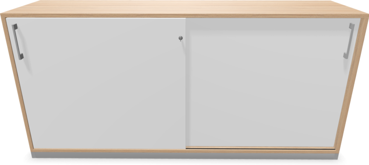 Image du produit Narbutas Choice Armoire à portes coulissantes (160 x 40 x 76 cm)