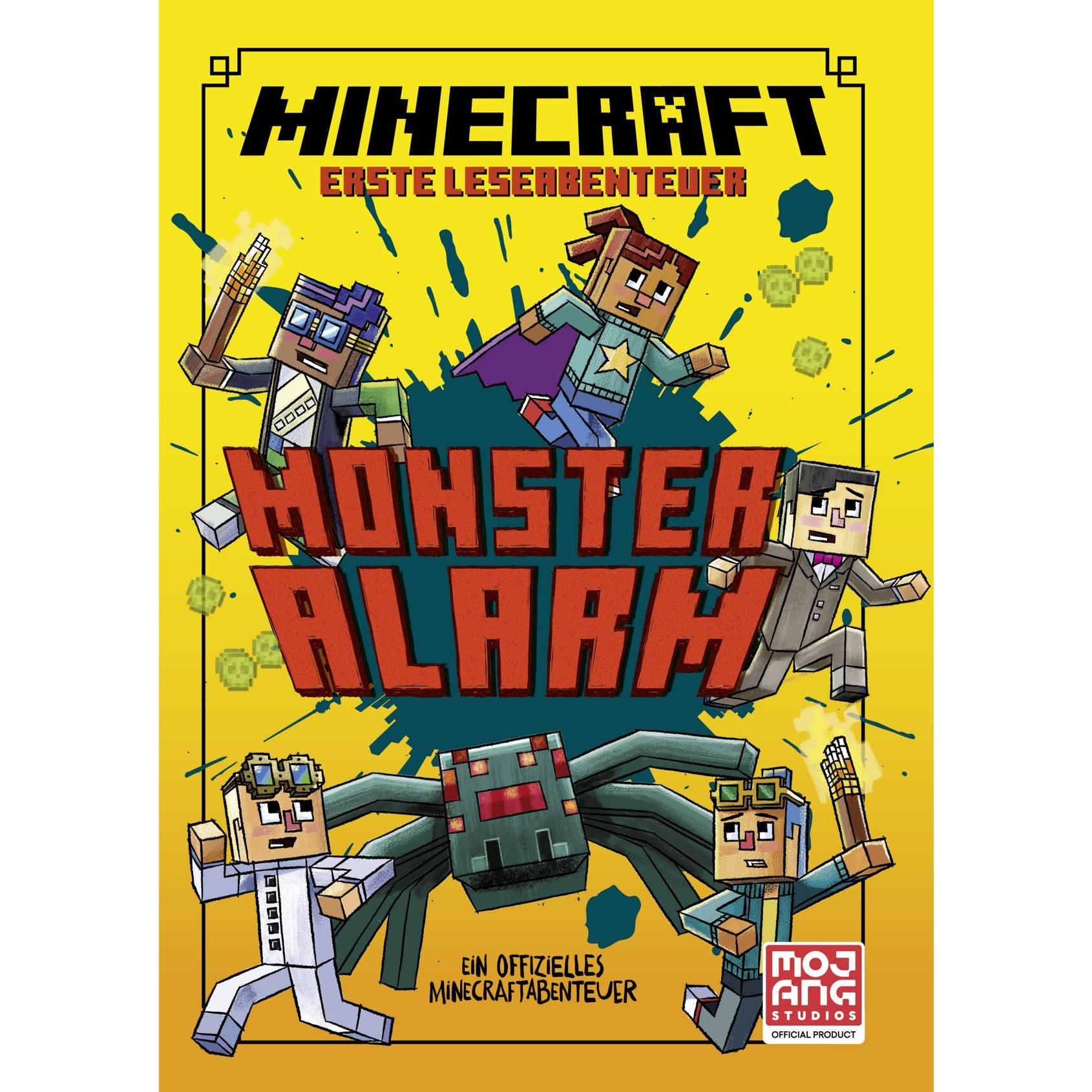 Minecraft Erste Leseabenteuer - Monster-Alarm, Kinderbücher von Nick Eliopulos, Ulrike Schimming, Mojang Ab