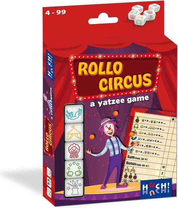 Actual product image Rollo Circus f e (English, French, German, 2 - 6 Players)