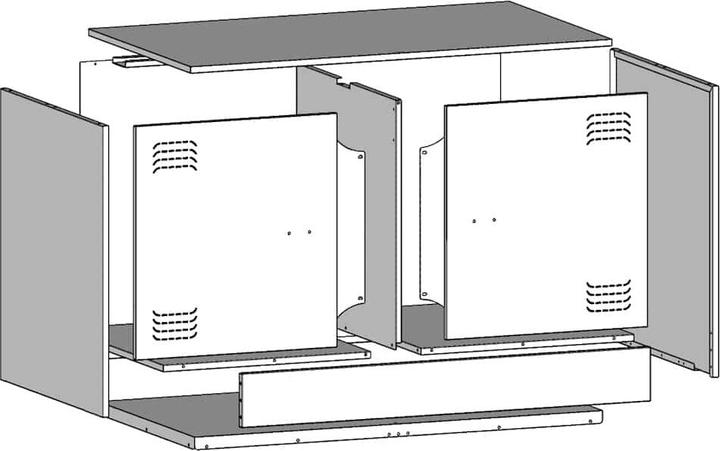 Produktbild vidaXL TV-Schrank (67 x 39 x 44 cm)