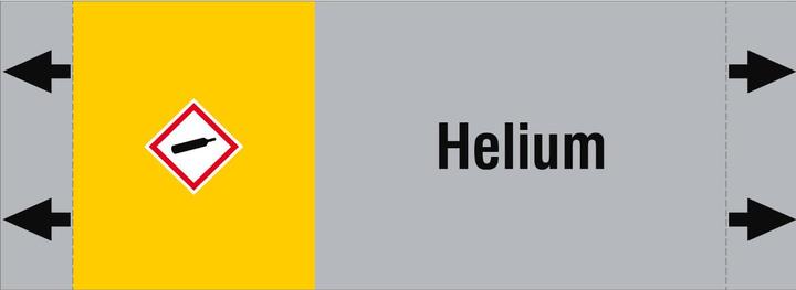 Productafbeelding Brady ISO 20560 leidingmerkers - Gas