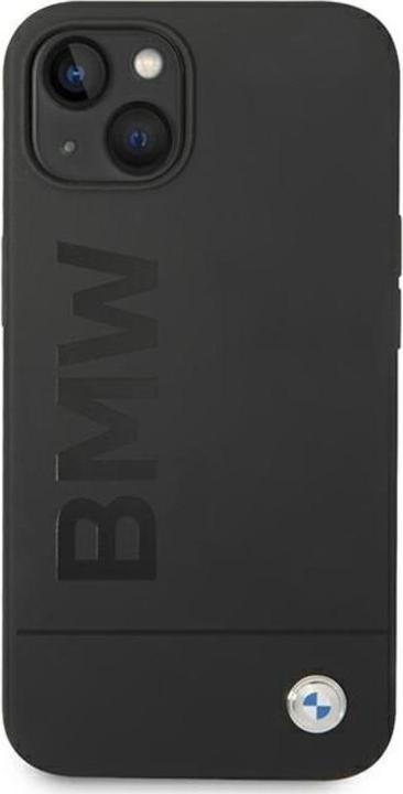 Image du produit BMW Étui BMHMP14MSLBLBK iPhone 14 Plus 6,7" czarny/black hardcase Silicone Signature Logo Magsafe (Apple iPhone 14 Plus)