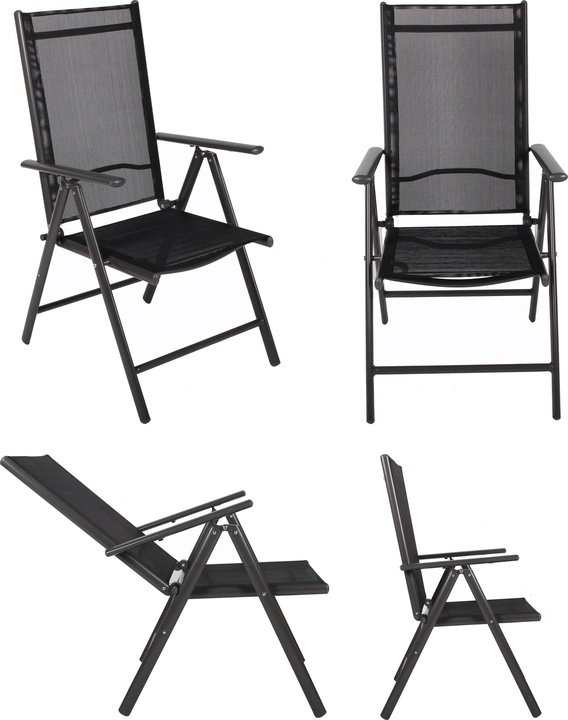 Actual product image VCM 2er Set Gartenstuhl Lehne Klappstuhl