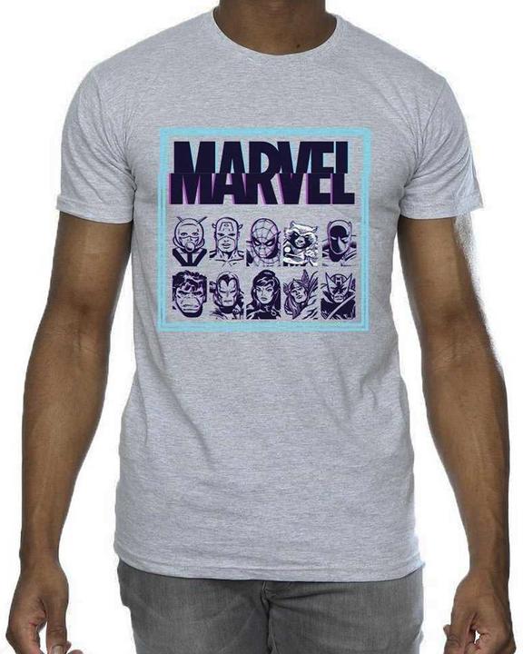 Actual product image Mens Comics Glitch T-Shirt (XXL)