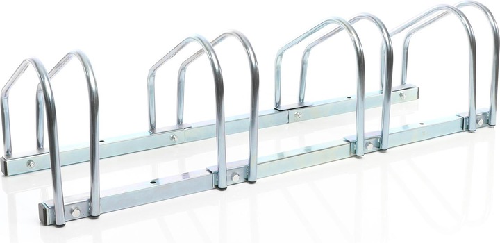 Produktbild Wiltec Fahrradständer 4 Fahrräder 95x33x27cm verzinkt Wandmontage Fahrrad
