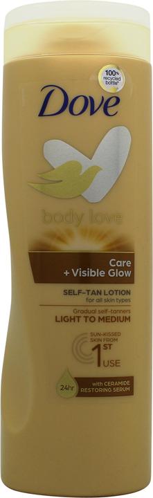 Produktbild Dove Visible Glow Fair Body Lotion Self Tan 400ml (Selbstbräunungscreme, 400 ml)