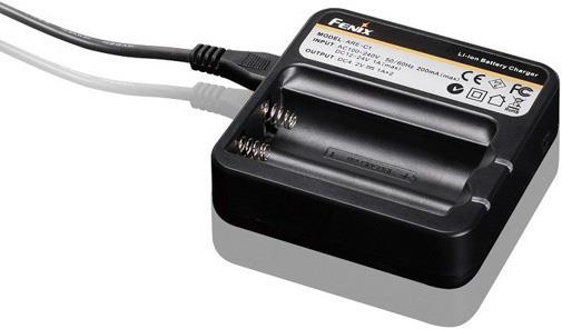 Actual product image Fenix ARE-C1 charger for 18650 batteries (1 pcs., Battery + charger)