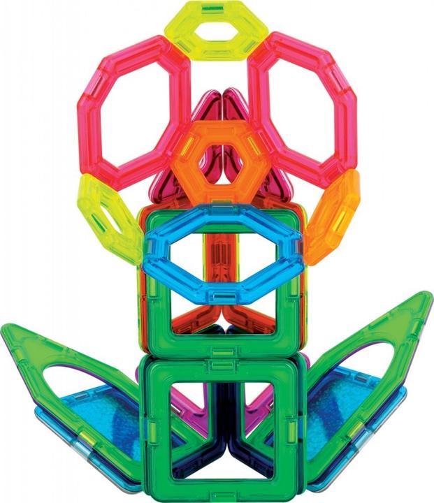 Produktbild Magformers Funkelnde Garten-Magnetblöcke mit 27 Elementen