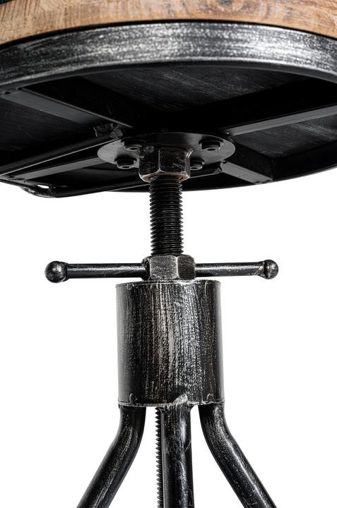 Produktbild CLP Barhocker Hanam, antik silber