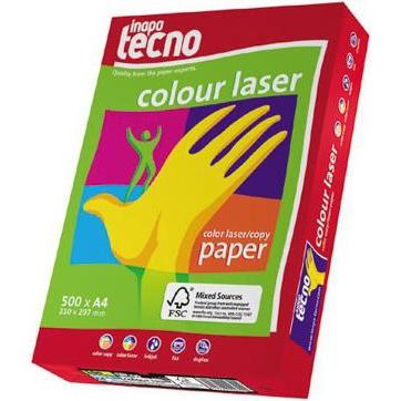 Prodesign, Carta, Carta copiativa laser a colori Inapa Tecno, A4, 120g/m2, 250 fogli (120 g/m², 250 x, A4)