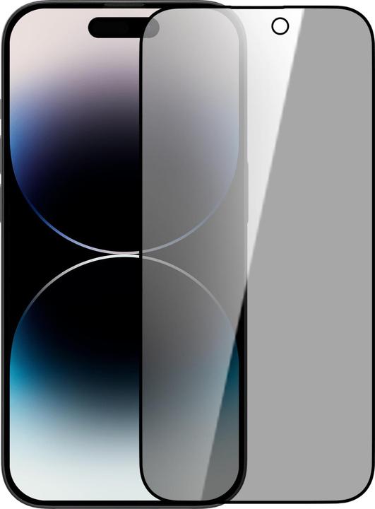 Actual product image Nillkin Guardian Armour Glass 0.33mm - Apple iPhone 14 Pro - Black (1 pcs., Apple iPhone 14 Pro)