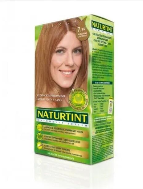 Produktbild Naturtint Ammoniakfreie Haarfarbe mit hohem Anteil an natürlichen Inhaltsstoffen 7.34 Light Hazelnut 17 (7.34 Light Hazelnut)