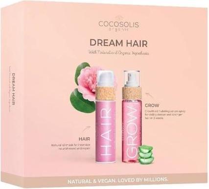 Produktbild Cocosolis Set Dream Hair - Haarölmaske 3 in 1 110ml und Haarwachstumsserum Spray 110ml (110 ml, After Sun Öl)
