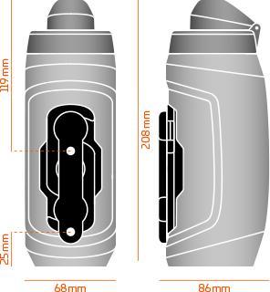 Immagine prodotto Fidlock Twist Bottle 590 + Bike Base motion blue (0.59 l)