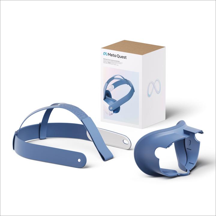 Actual product image Meta Quest 3 Headset Inlay Sillicone and Strap