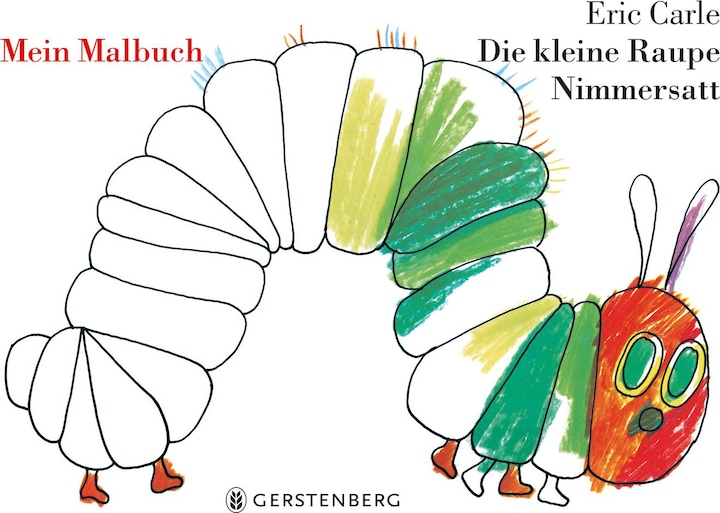 Produktbild Die Kleine Raupe Nimmersatt. Mein Malbuch