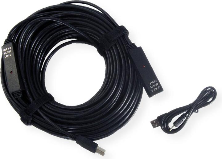 Produktbild Value USB2.0 aktive Kabelverlängerung (30 m, USB 2.0)