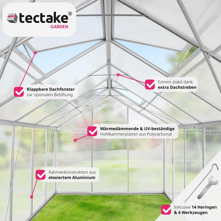 Produktbild tectake Gewächshaus