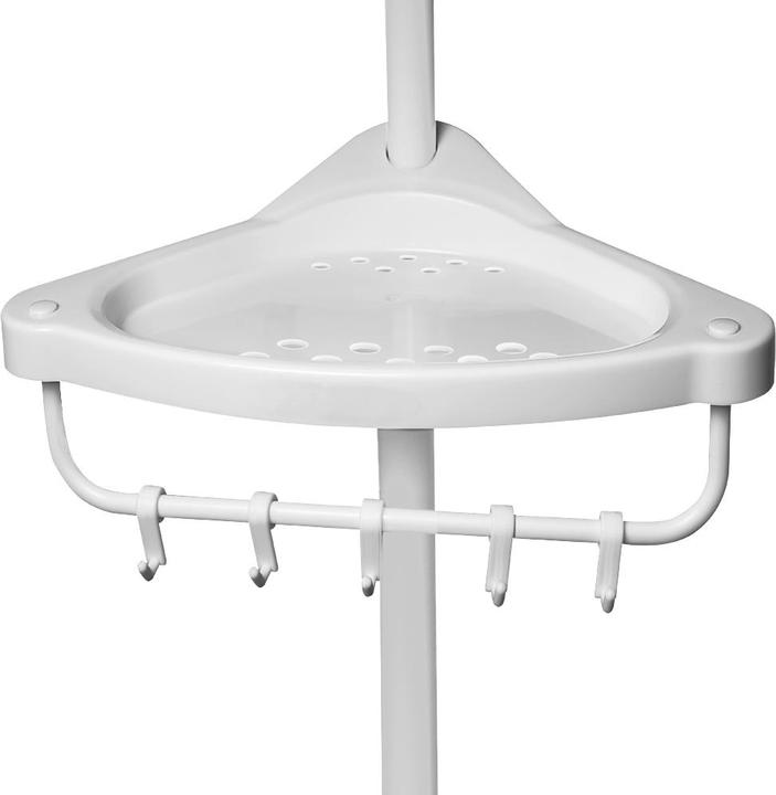Actual product image Deuba Telescopic shower shelf