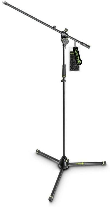 Actual product image Gravity MS 4321 B - Microphone stand with tripod folding base and 2-point boom