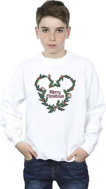 Image du produit Disney - Sweat MICKEY MOUSE MERRY CHRISTMAS HOLLY - Garçon (128)
