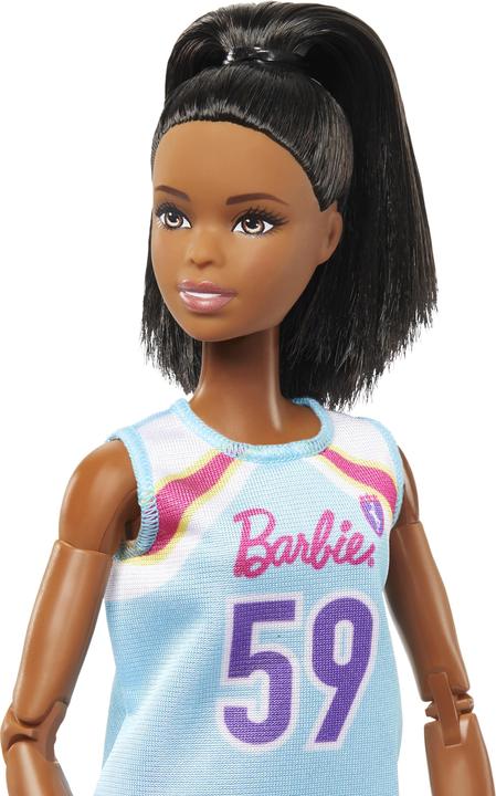 Image du produit Barbie Poupée joueuse de basket-ball Made to Move