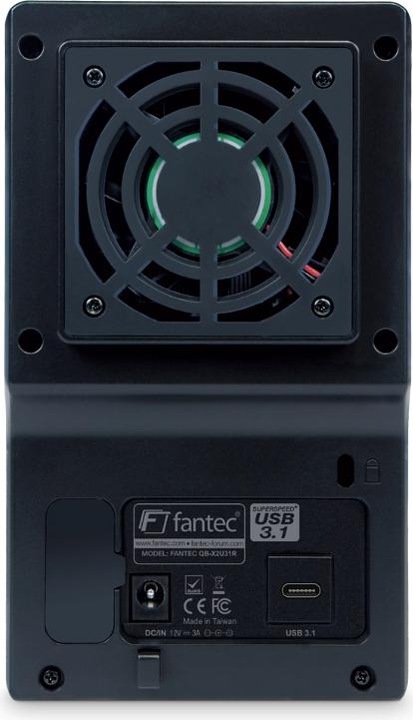Actual product image Fantec QB-X2U31z 2 x 3.5 SATA Raid HDD USB 3.1 (3.5")