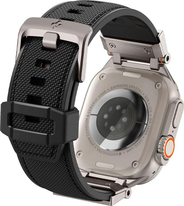 Image du produit Spigen Dura Pro Armor (35 mm, Polyuréthane thermoplastique (TPU), Nylon, Watch Series 7 (45mm), Watch Series 7 (44 mm), Watch Series 3 42mm)